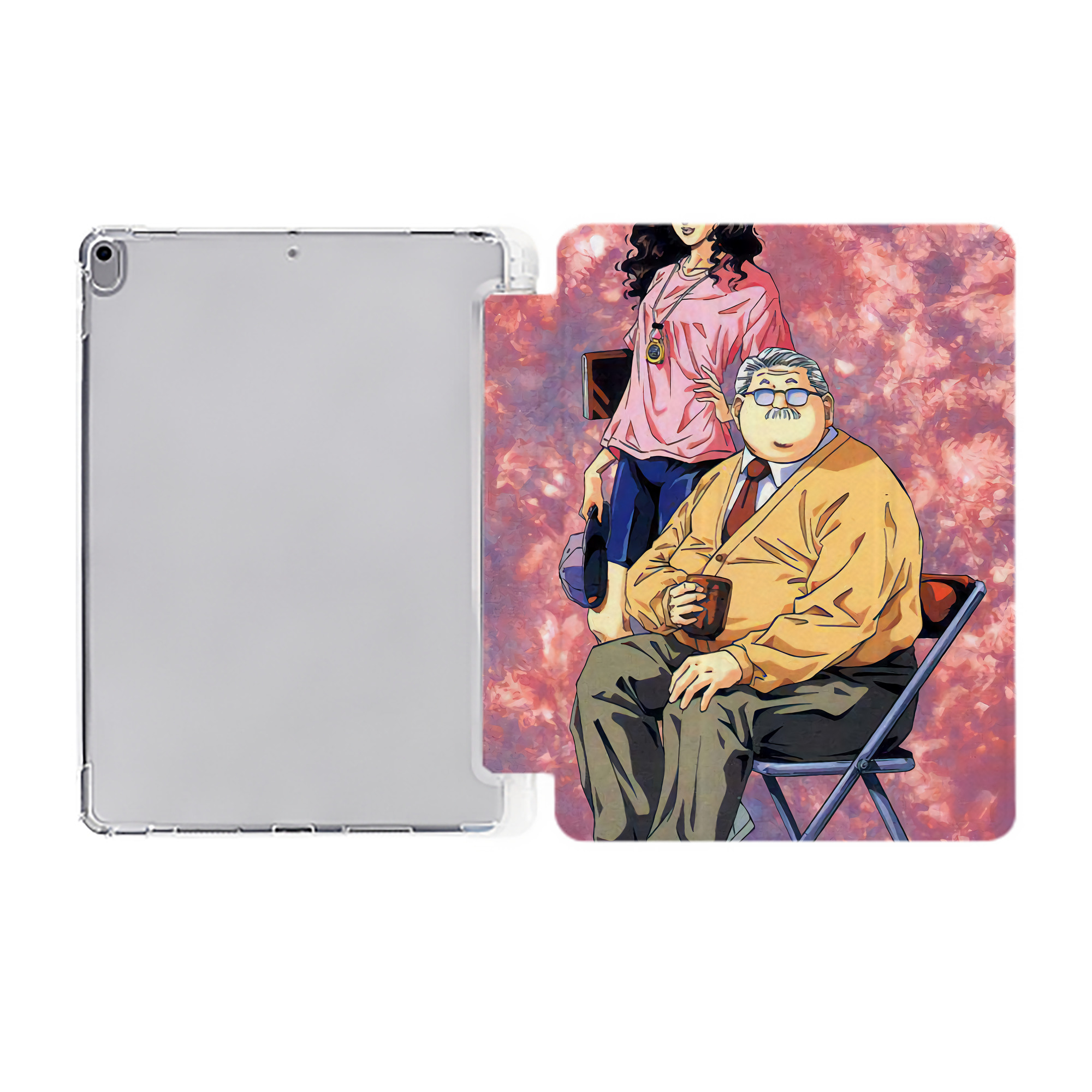 （画像用） SLAM DUNK／スラムダンク IPad ケース ペン収納付き 三つ折りスタンド PUレザー×シリコン 対応機種9.5/10.5/10.9インチ